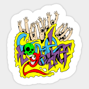 Come together Sticker